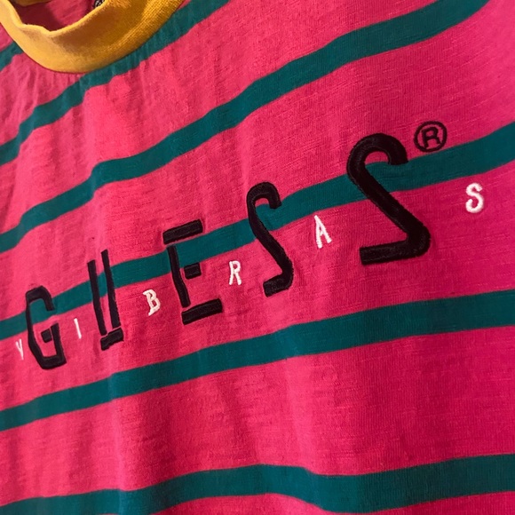 J Balvin x Guess Striped t-shirt - Picture 3 of 4